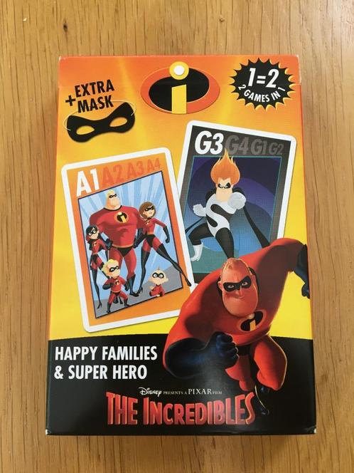 The Incredibles kaartspellen (2 in 1) [nieuw], Verzamelen, Disney, Nieuw, Ophalen of Verzenden
