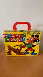 Vintage Mickey Mouse blokkendoos jaren ‘60, Gebruikt, Ophalen of Verzenden