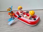 Playmobil 5439 Toeristen met rubberboot, Ophalen of Verzenden, Zo goed als nieuw, Complete set