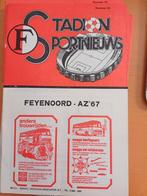 Programma Feyenoord AZ 67 79/80, Verzamelen, Sportartikelen en Voetbal, Overige typen, Gebruikt, Ophalen of Verzenden, AZ