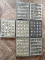 7 zichtdozen show dozen met verschillende stenen mineralen, Verzamelen, Mineralen en Fossielen, Ophalen of Verzenden, Mineraal