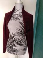 Bordeaux rood Vest, Kleding | Dames, Truien en Vesten, Maat 38/40 (M), Overige kleuren, Ophalen of Verzenden, Zo goed als nieuw