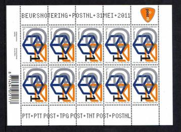 2011 Vel Beursnotering PostNL 2833 postfris beschikbaar voor biedingen