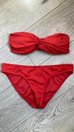 Strapless rode bikini maat 38 Atmosphere, Kleding | Dames, Badmode en Zwemkleding, Bikini, Ophalen of Verzenden, Atmosphere, Zo goed als nieuw