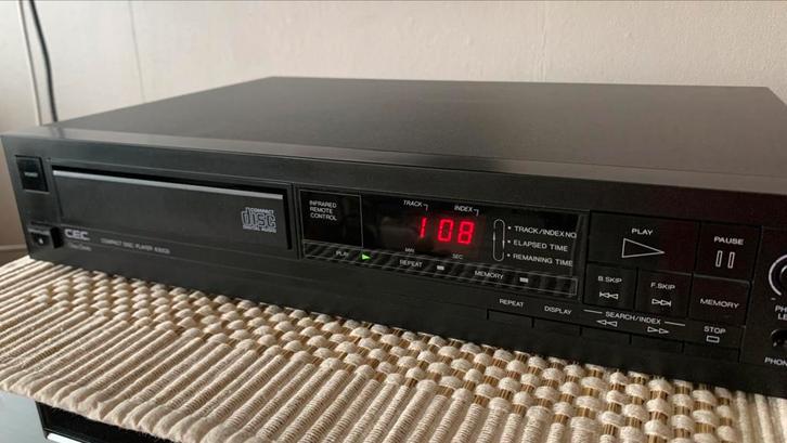 C.E.C 630CD  vintage cd speler 1988 Chuo Denki, Audio, Tv en Foto, Cd-spelers, Zo goed als nieuw, Overige merken, Ophalen of Verzenden
