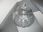 Glazen vintage pot met glazen deksel ., Huis en Inrichting, Ophalen of Verzenden, Zo goed als nieuw