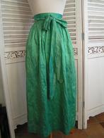tiroler lang groen schort nr RR 967 ger retro, Kleding | Dames, Verzenden, Zo goed als nieuw, Carnaval, Kleding