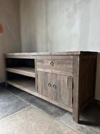 Tv Dressoir/ laag dressoir Driftwood, 150 tot 200 cm, Ophalen of Verzenden, Zo goed als nieuw, Minder dan 100 cm