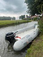 Rib rubberboot incl 8pk mercury, Watersport en Boten, Zo goed als nieuw, Benzine, Minder dan 70 pk, Overige materialen