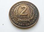 British Carribean Territories 2 cents 1957, Verzenden, Noord-Amerika, Losse munt
