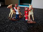 Mooie kerstbeeldjes hobbelpaardjes, Diversen, Kerst, Ophalen, Zo goed als nieuw