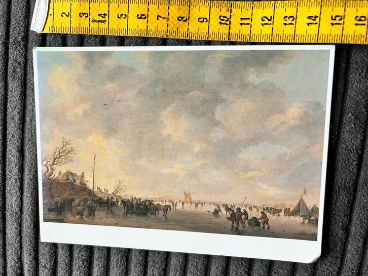 286. Kunstkaart Jan van Goyen, Verzamelen, Ansichtkaarten | Themakaarten, Ongelopen, Ophalen of Verzenden
