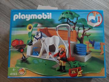 Playmobil, Paarden, Wasplaats, Sinterklaas beschikbaar voor biedingen