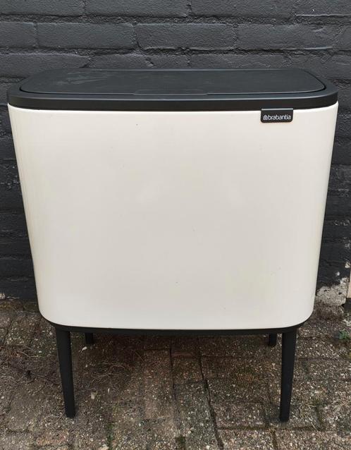 Brabantia Bo Touch (2 bins) LEES BESCHRIJVING, Huis en Inrichting, Woonaccessoires | Prullenbakken, Gebruikt, Rvs, Ophalen