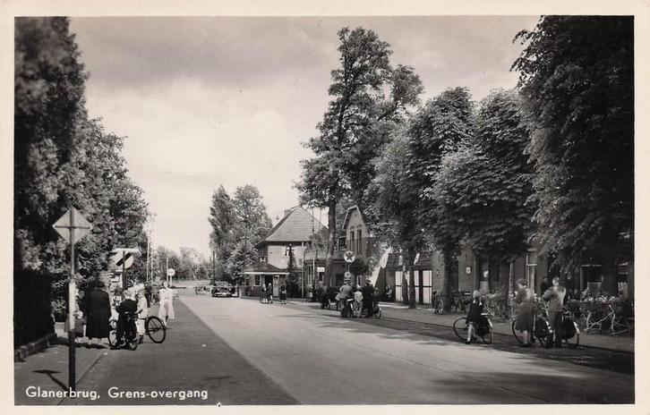 V223 Glanerbrug bij Enschede Grens Overgang douane, Verzamelen, Ansichtkaarten | Nederland, Overijssel, Ophalen of Verzenden