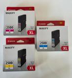 3x Originele Canon cartridges PGI-2500XL kleur C M Y, Ophalen of Verzenden, Nieuw, Cartridge, Canon