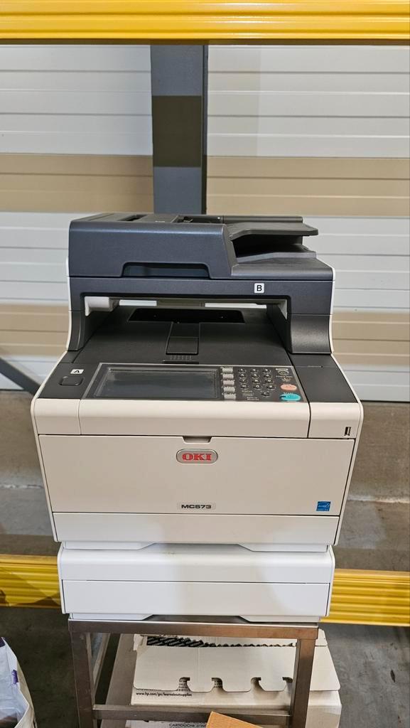 OKI MC573 All-in-One Printer, Computers en Software, Printers, Gebruikt, All-in-one, Laserprinter, Kleur printen, Kopieren, Scannen