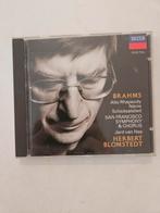 Brahms: Koorwerken - Blomstedt / San Francisco Symphony (Dec, Ophalen of Verzenden, Romantiek, Zo goed als nieuw, Orkest of Ballet