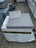 Nano grey terrastegels - grote partij 133m² - gecoat, Ophalen of Verzenden, Zo goed als nieuw, 10 m² of meer, Beton