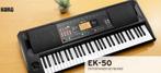 Korg EK-50 enterteiner keyboard, bijna nieuw, Muziek en Instrumenten, Keyboards, Ophalen, 61 toetsen, Korg, Aanslaggevoelig