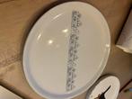 Decoratief bord met grachtenpandjes, Huis en Inrichting, Porselein of Keramiek, Schaal, Rond, Ophalen of Verzenden