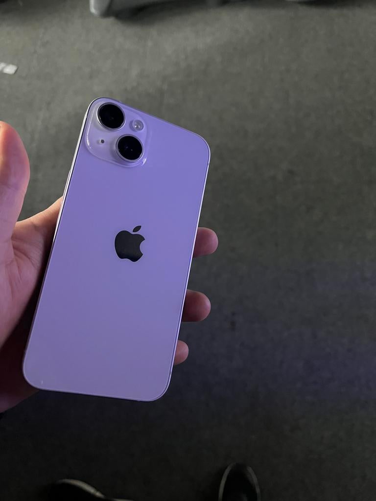 Iphone 14 purple 128 GB REFURBISHED, Ophalen, Refurbished, IPhone 14