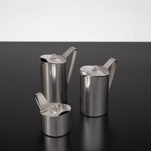 Fratelli Stainless Steel Tea Set, Huis en Inrichting, Keuken | Keukenbenodigdheden, Zo goed als nieuw, Ophalen of Verzenden