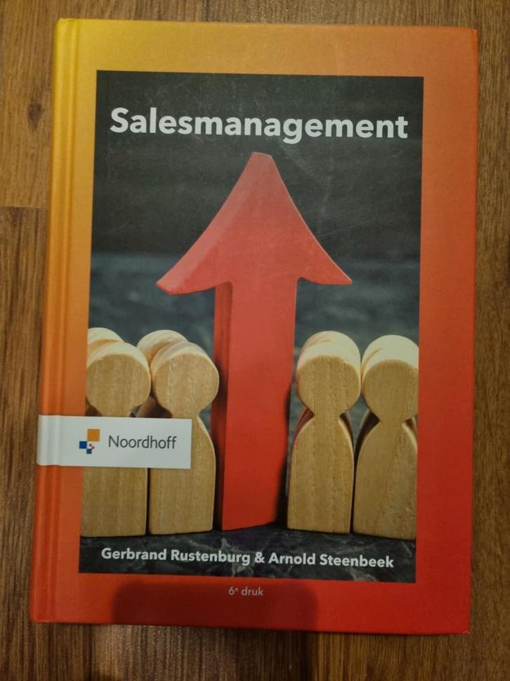 Salesmanagement - Gerbrand Rustenburg & Arnold Steenbeek, Boeken, Kunst en Cultuur | Beeldend, Zo goed als nieuw, Ophalen of Verzenden