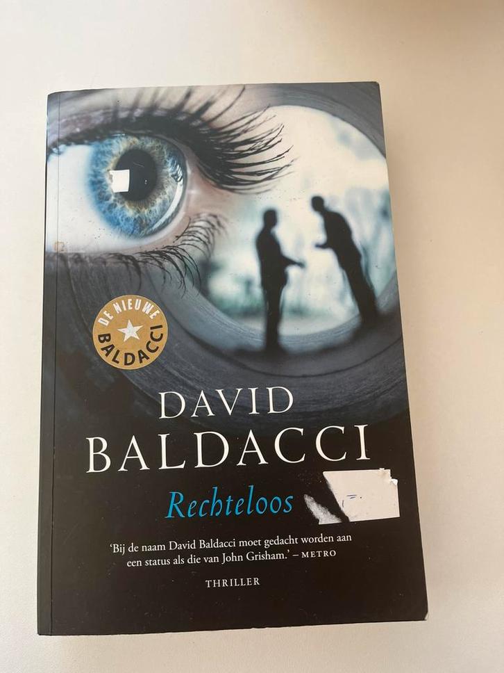 David Baldacci - Rechteloos, Boeken, Thrillers, Zo goed als nieuw, Amerika, Ophalen of Verzenden