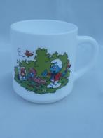 Arcopal beker Smurfen 1986, Ophalen of Verzenden, Zo goed als nieuw, Verschillende Smurfen, Gebruiksvoorwerp