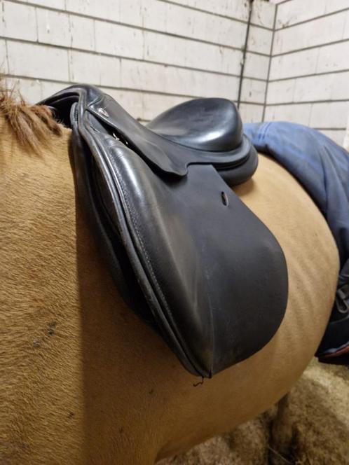 1x Eric Thomas en 1x Thorowgood springzadels, Dieren en Toebehoren, Paarden en Pony's | Zadels, Zo goed als nieuw, Springen, Ophalen