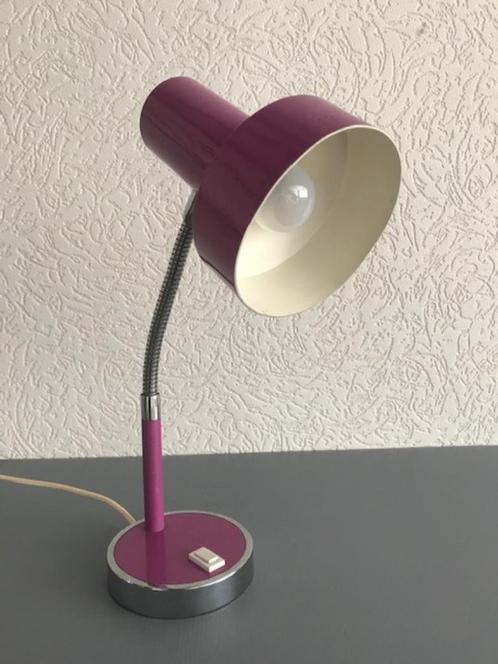 Retro Bureau/Tafellamp jaren '60/'70, Huis en Inrichting, Lampen | Tafellampen, Gebruikt, Minder dan 50 cm, Ophalen of Verzenden
