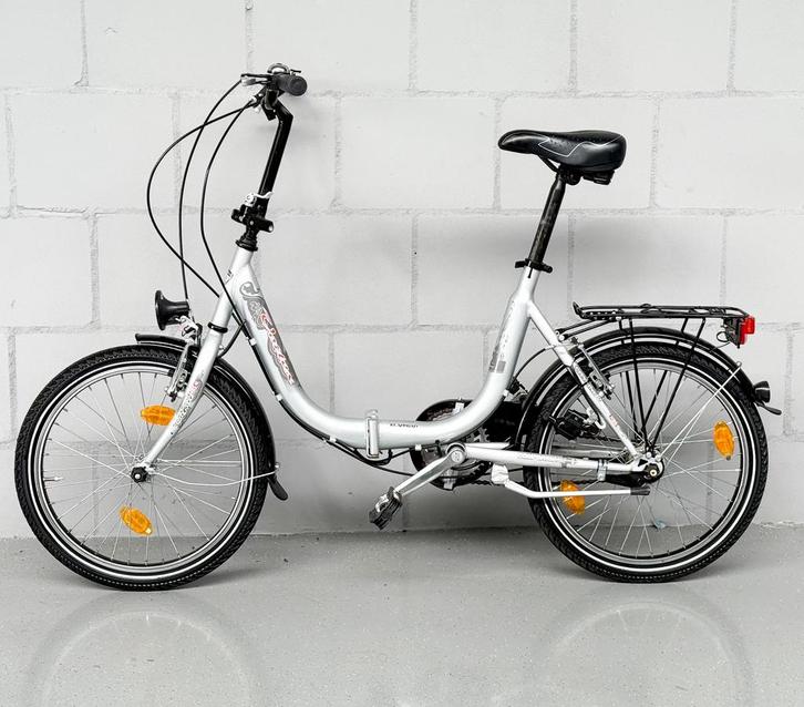 German Vouwfiets Folding Bike 20 inch 3 versnellingen, Fietsen en Brommers, Fietsen | Vouwfietsen, Zo goed als nieuw, Overige merken