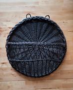 Mooie grote ronde rieten rotan muuropknoping planten bak pot, Ophalen
