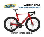 NIEUW - MERIDA REACTO 6000 (S) - DI2 105 - €1350,- KORTING, 28 inch, Carbon, Heren, Nieuw