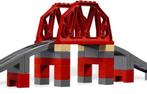 Duplo brug 10872 set - incl. uitbreiding rode boogbrug 3774, Kinderen en Baby's, Speelgoed | Duplo en Lego, Ophalen, Zo goed als nieuw