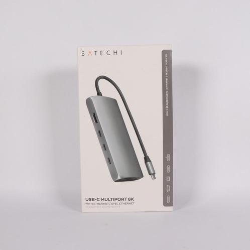 Satechi USB-C Multiport 8K Adapter - Nieuw in seal, Computers en Software, Pc- en Netwerkkabels