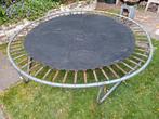 Trampoline - 245cm - Goede springmat, Ophalen of Verzenden, Gebruikt