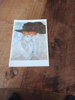 Ansichtkaart Gustav Klimt The Black feather hat ongelopen, Verzamelen, Ophalen of Verzenden, 1980 tot heden