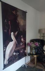 wandkleed Het drijvende veertje d' hondecoeter, Ophalen, Overige typen, Zo goed als nieuw, 75 cm of meer