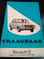 Vraagbaak Renault 12, Ophalen of Verzenden
