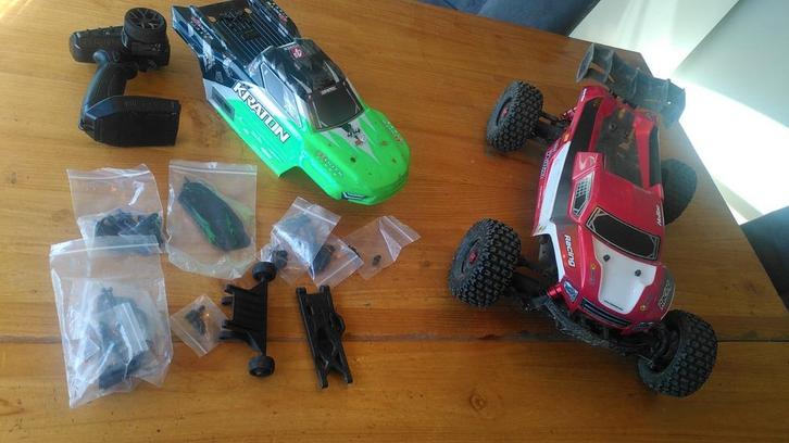 Arrma Kraton 4S V2, Hobby en Vrije tijd, Modelbouw | Radiografisch | Auto's, Gebruikt, Auto offroad, Ophalen of Verzenden