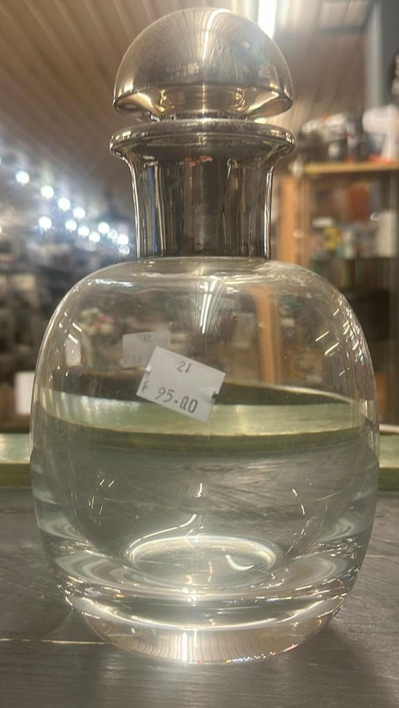 Glazen fles, Verzamelen, Glas en Borrelglaasjes, Zo goed als nieuw, Overige typen, Ophalen