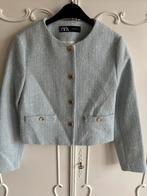 Nieuw licht blauw jasje merk Zara maat XS, Kleding | Dames, Jasjes, Kostuums en Pakken, Blauw, Zara, Nieuw, Ophalen of Verzenden