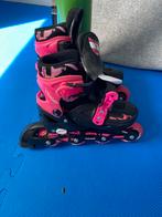Kinderskeelers roze zwart maat 31-34, Ophalen, Zo goed als nieuw, Inline skates 4 wielen, Overige merken
