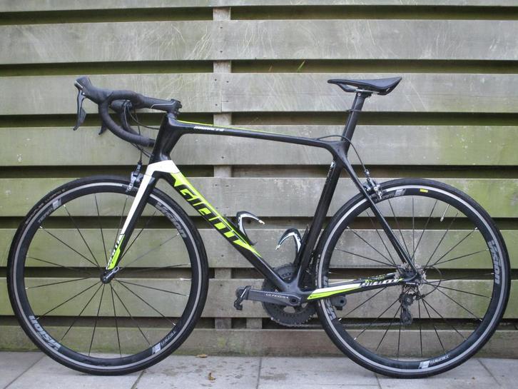 Giant TCR Advanced 1 - XL, Fietsen en Brommers, Fietsen | Racefietsen, Zo goed als nieuw, Giant, Meer dan 20 versnellingen, Carbon