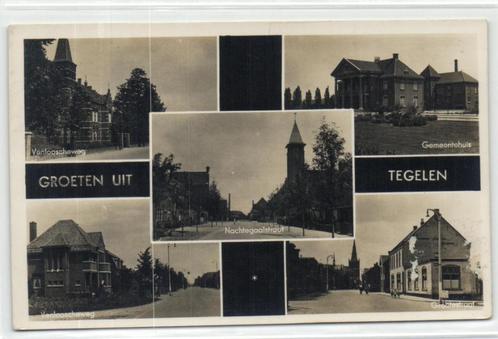 X27089 tegelen, Verzamelen, Ansichtkaarten | Nederland, Gelopen, Limburg, 1940 tot 1960, Verzenden