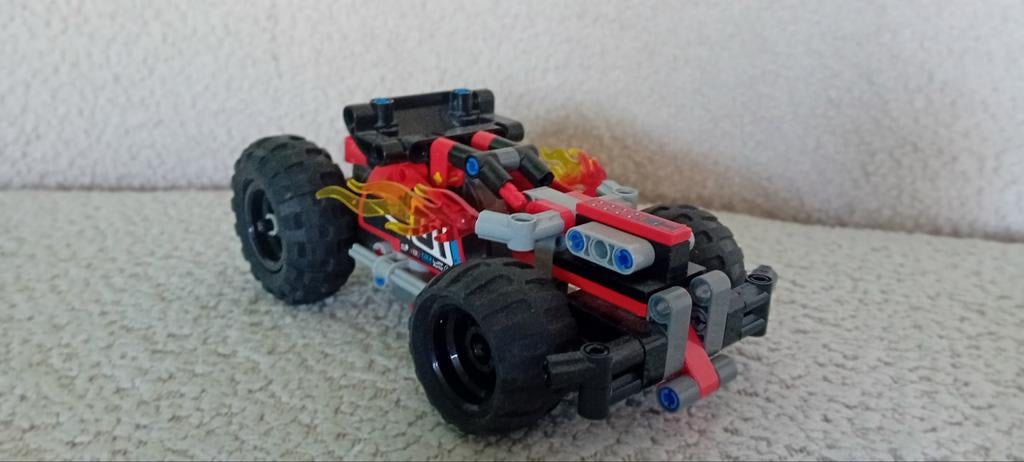 Lego technic 42073, Ophalen, Zo goed als nieuw, Complete set, Lego