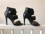 Hoge hakken, high heels, Sandaletten, Kleding | Dames, Schoenen, Zwart, Ophalen of Verzenden, Schoenen met hoge hakken, Gedragen