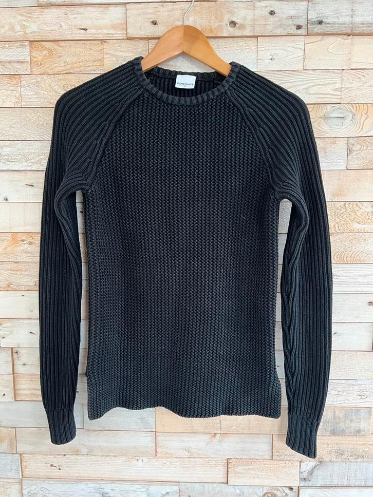 Pure White heren trui zwart, maat XS, Kleding | Heren, Truien en Vesten, Zo goed als nieuw, Maat 46 (S) of kleiner, Zwart, Ophalen of Verzenden